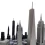 Designerskie Szachy Skyline New York ze stali nierdzewnej – NY
