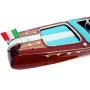 Ekskluzywny model motorówki Reeva Aquarama 87cm - wielki, drewniany model klasycznej, włoskiej łodzi motorowej – 4P-90