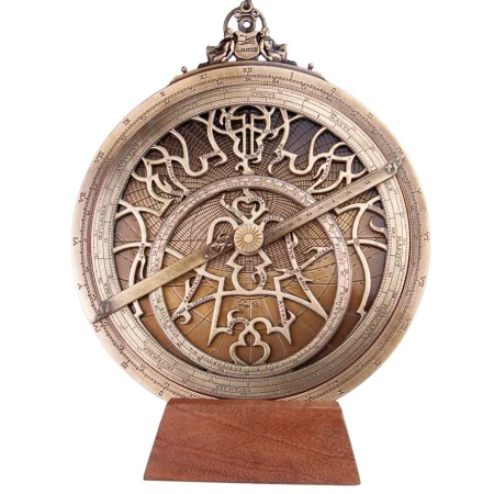 Duże Astrolabium Europejskie - średnica 20 cm - Prezent Premium dla Astronoma lub Żeglarza - H35
