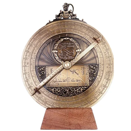 Duże Astrolabium Europejskie - średnica 20 cm - Prezent Premium dla Astronoma lub Żeglarza - H35