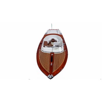 Riva Aquariva Gucci 90cm - elitarny drewniany model stylowej łodzi motorowej, legendy włoskiego stylu i designu