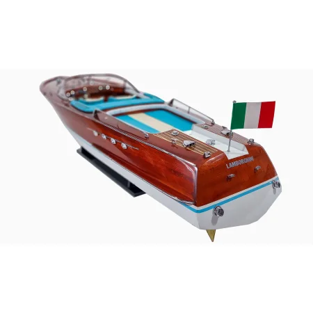 Super Riva Aquarama Lamborghini - prestiżowy drewniany model legendarnej łodzi motorowej 92cm