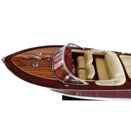 Potężny, drewniany model RIVA AQUARAMA 70cm, legenda klasycznych łodzi motorowych, prestiżowa dekoracja marynistyczna