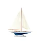 “Endeavour” - potężny, drewniany model jachtu legendy J-Class America's Cup z 1934