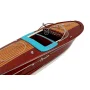 Drewniany model łodzi motorowej Riva Ariston 70 cm - włoska elegancja, marynistyczna dekoracja