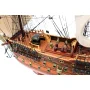 Potężny, drewniany model żaglowca HMS Prince 96cm - ekskluzywna dekoracja marynistyczna, żeglarski prezent