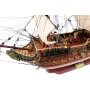 Potężny, drewniany model żaglowca HMS Prince 96cm - ekskluzywna dekoracja marynistyczna, żeglarski prezent