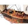 Potężny, drewniany model żaglowca HMS Prince 96cm - ekskluzywna dekoracja marynistyczna, żeglarski prezent